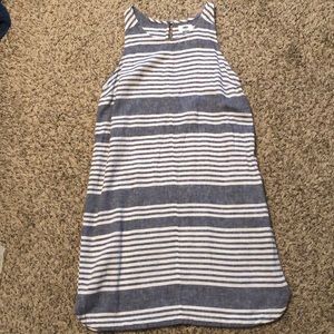 Sleeveless striped dress